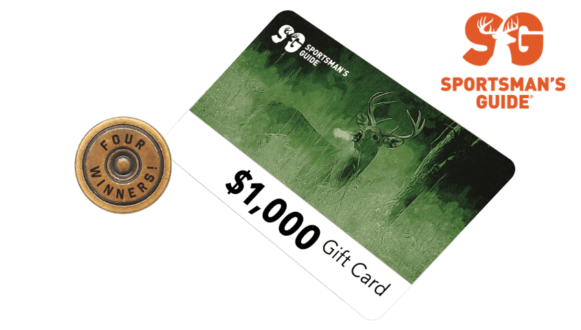 Sportsman's Guide $1000 Gift Card