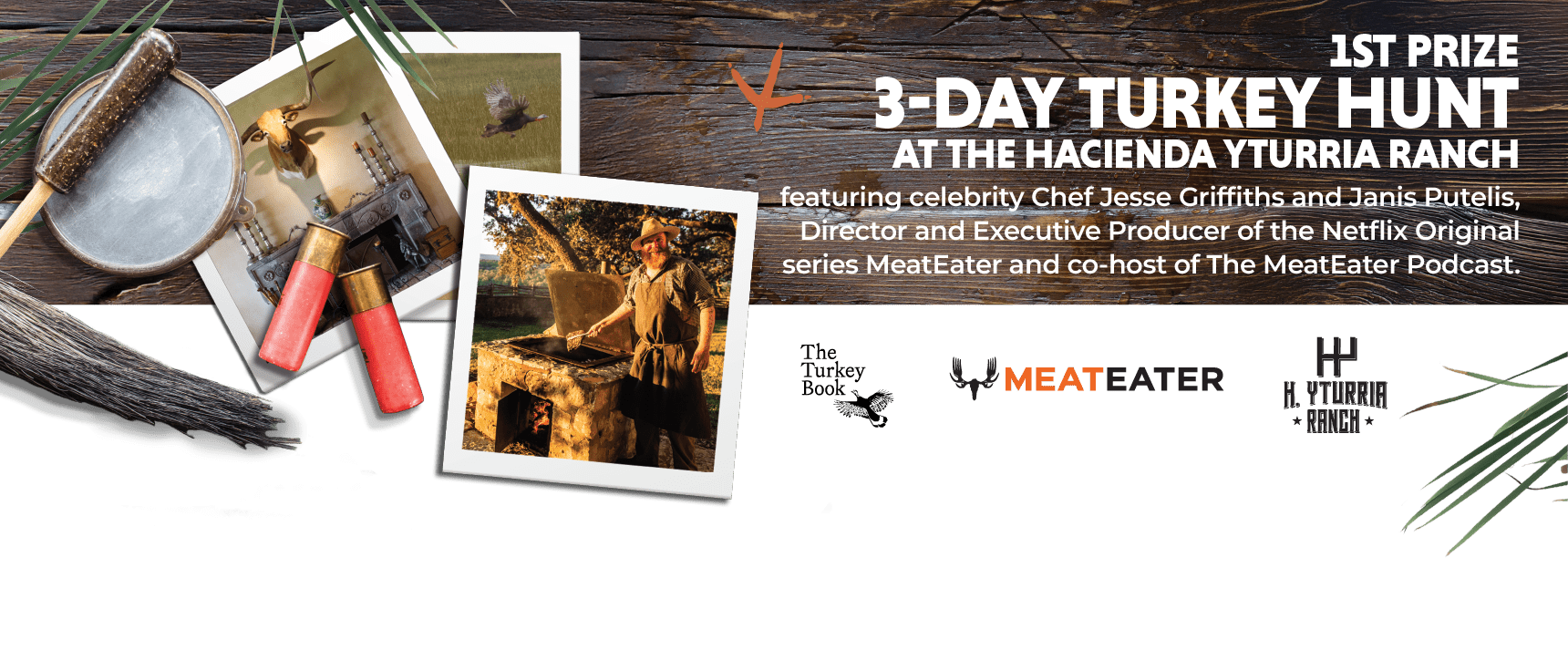 3 day turkey hunt at Hacienda Yturria Ranch in Texas