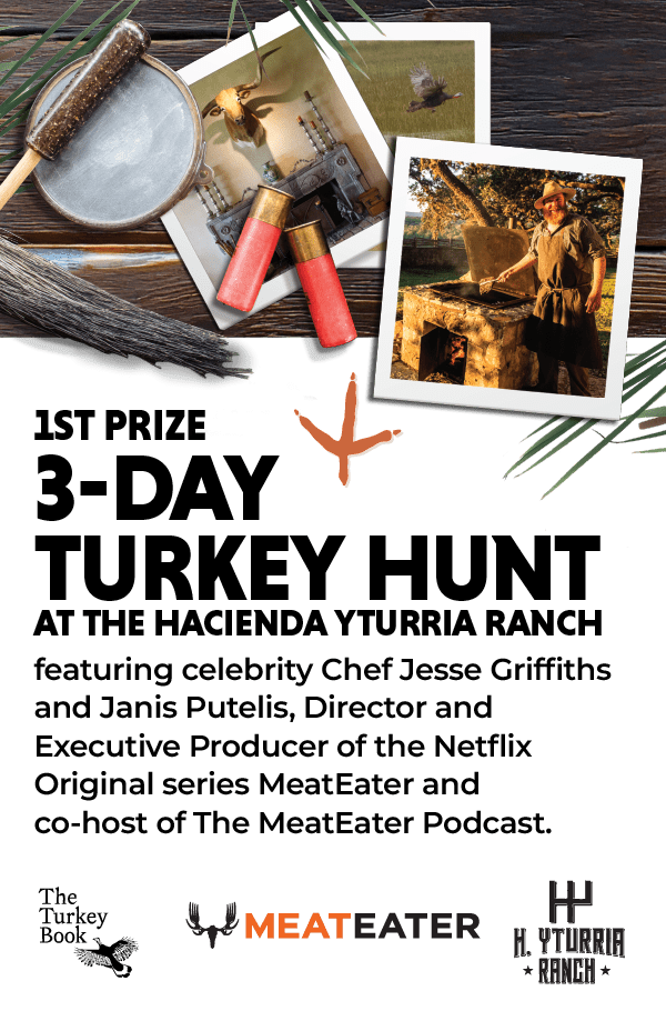3 day turkey hunt at Hacienda Yturria Ranch in Texas