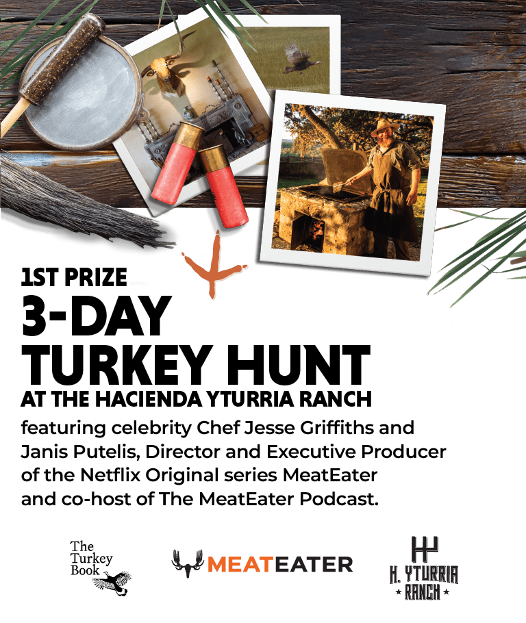 3 day turkey hunt at Hacienda Yturria Ranch in Texas
