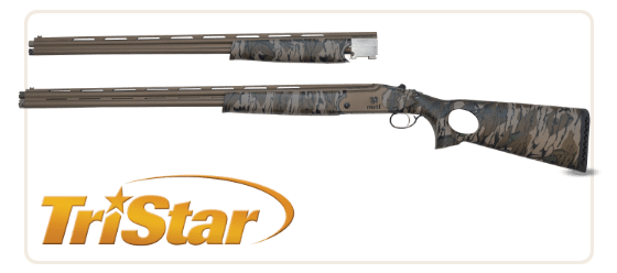 TriStar Upland Hunter EX Over Under 28/410 Mossy Oak Green Leaf