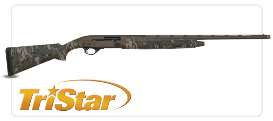 TriStar Upland Hunter 20ga Semi-Auto NWTF Bronze Mossy Oak Green Leaf