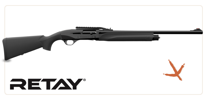 Retay Gordion Rifled Slug 12ga Black Synthetic