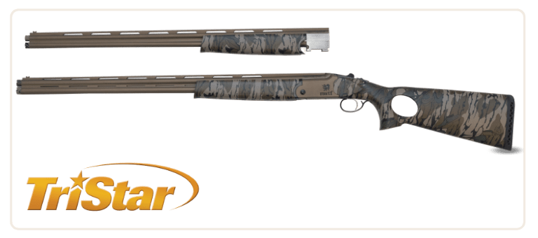 TriStar Upland Hunter EX Over Under 28/410 Mossy Oak Green Leaf