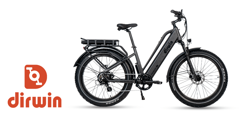 black electric bike