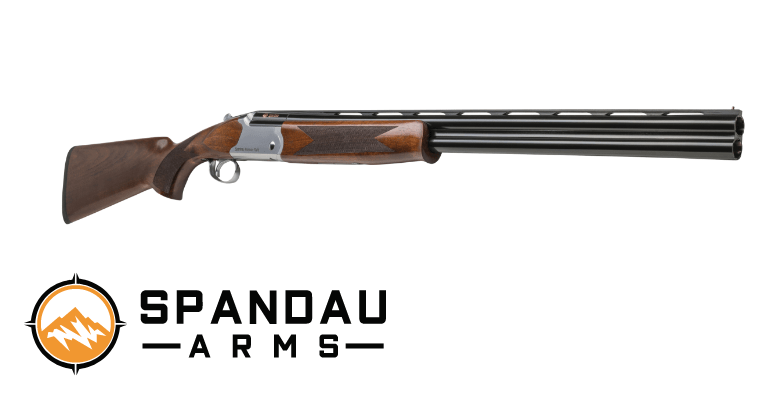 Spandau 12 gauge 28 inch barrel shotgun with wood stock