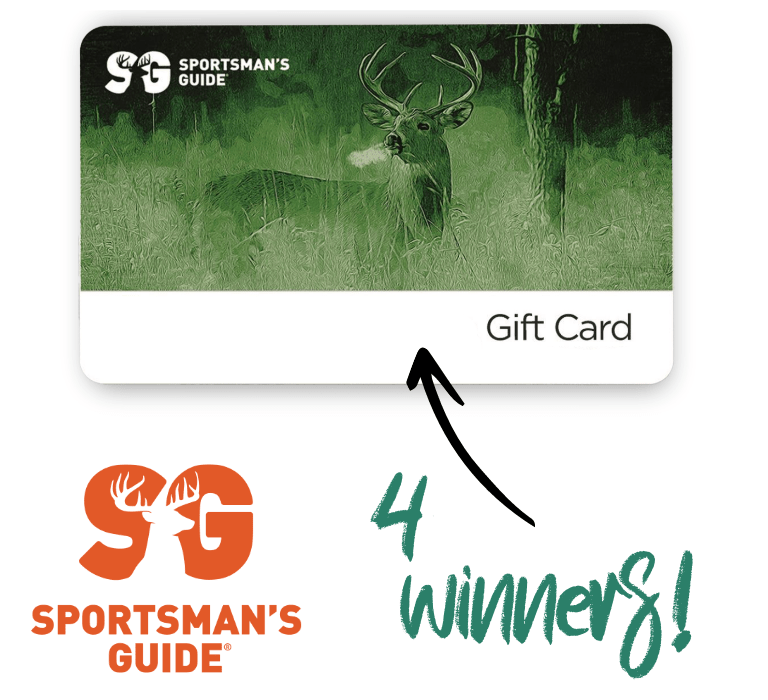 Sportsman's Guide $1000 gift card