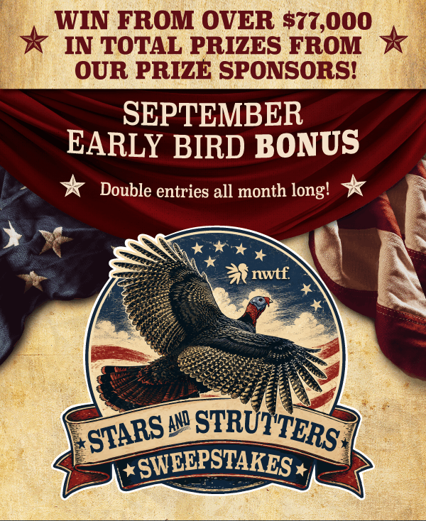 double your chances to win September 1st through 30th